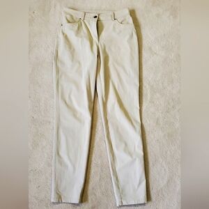 Lululemon khaki stretch pants